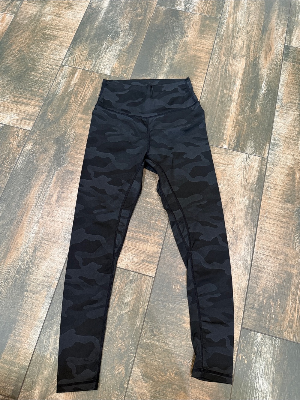 lululemon athletica Kids Black Camo High-Waist Leggings